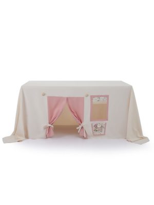 Tablecloth Playhouse - Floral Cottage